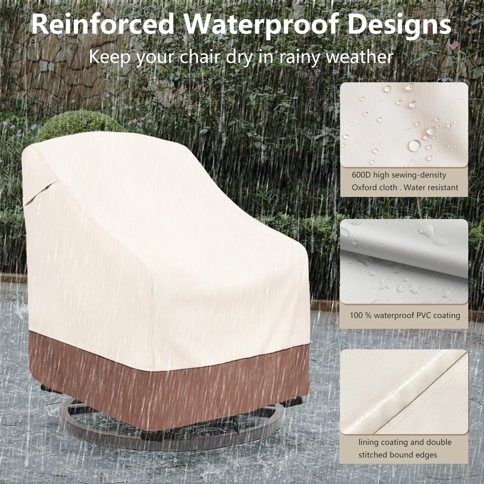 okcool structured air vents help prevent condensation.