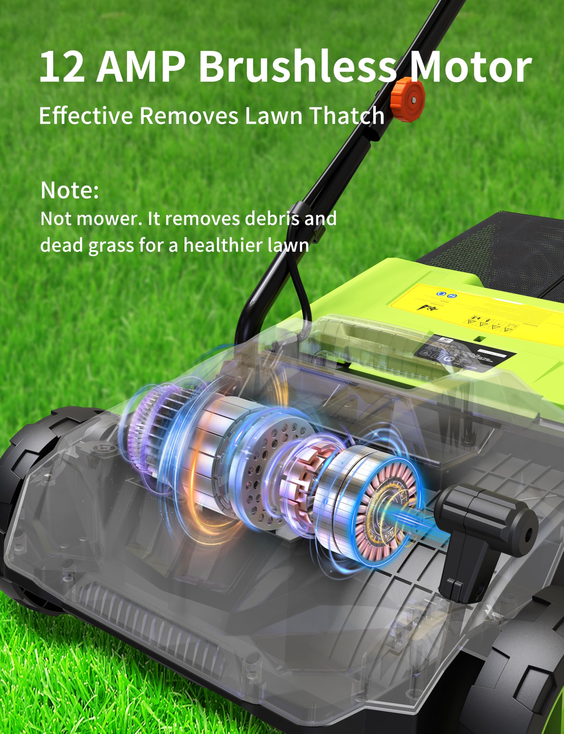 OKKMAX brushless motor offers quieter power and durable performance