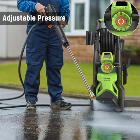 OKKMAX four tips attachments expand cleaning versatility.