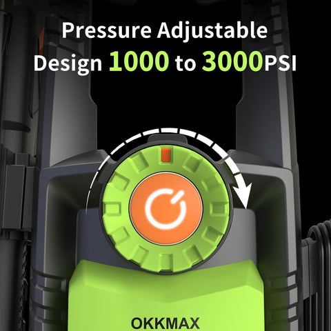 OKKMAX foam cannon for cars delivers rich suds for efficient washing.