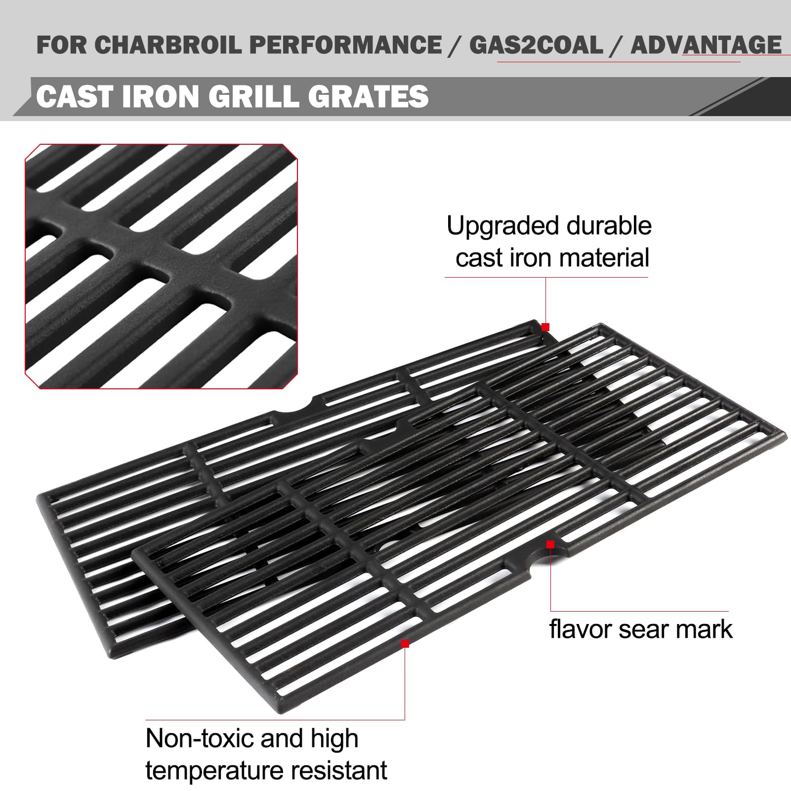 Oklagarden Char-Broil Advantage compatibility with multiple part options