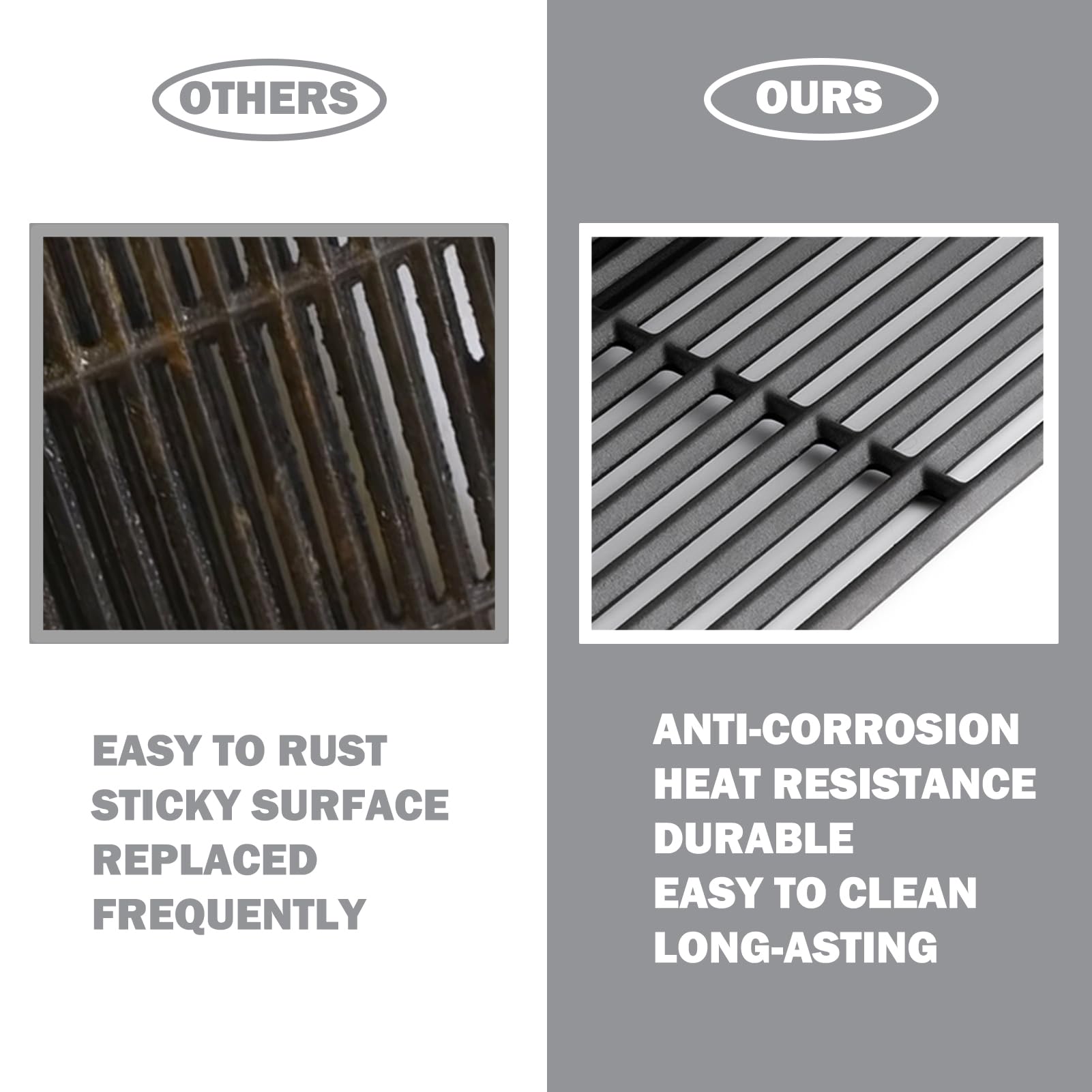Oklagarden blue rhino 3-burner compatibility grates fit gbc1932l grills