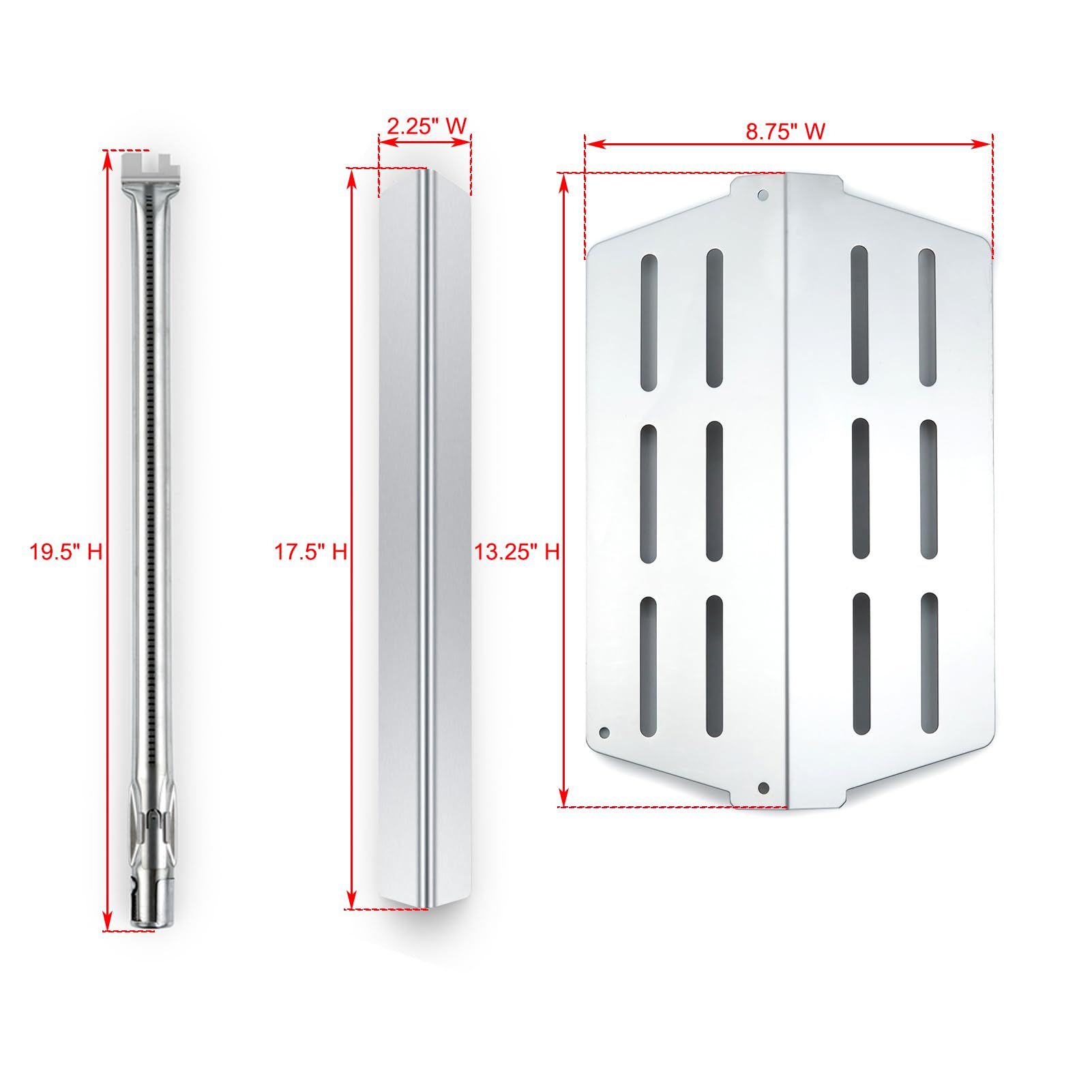 Oklagarden Genesis E-330 compatible with Weber front-control models for upgrades.