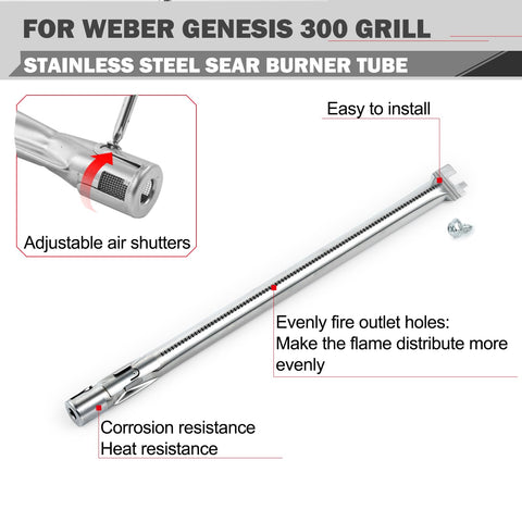 Oklagarden Genesis E-330 parts kit unboxed for quick compatibility checks.