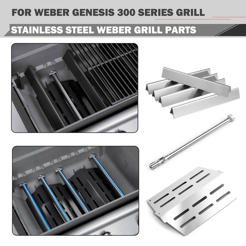 Oklagarden Genesis E-330 sear burner tube front control enhances smoky notes.