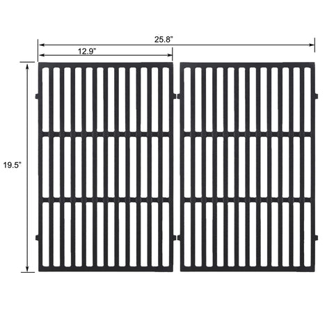 Oklagarden Genesis Grates fit Weber Genesis 300 Series grills reliably.