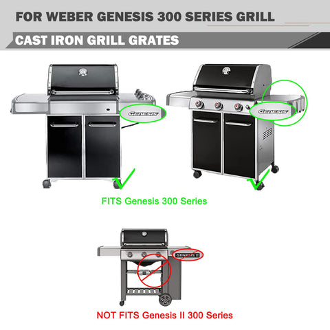 Oklagarden Genesis Grates cast iron design supports consistent sear lines.