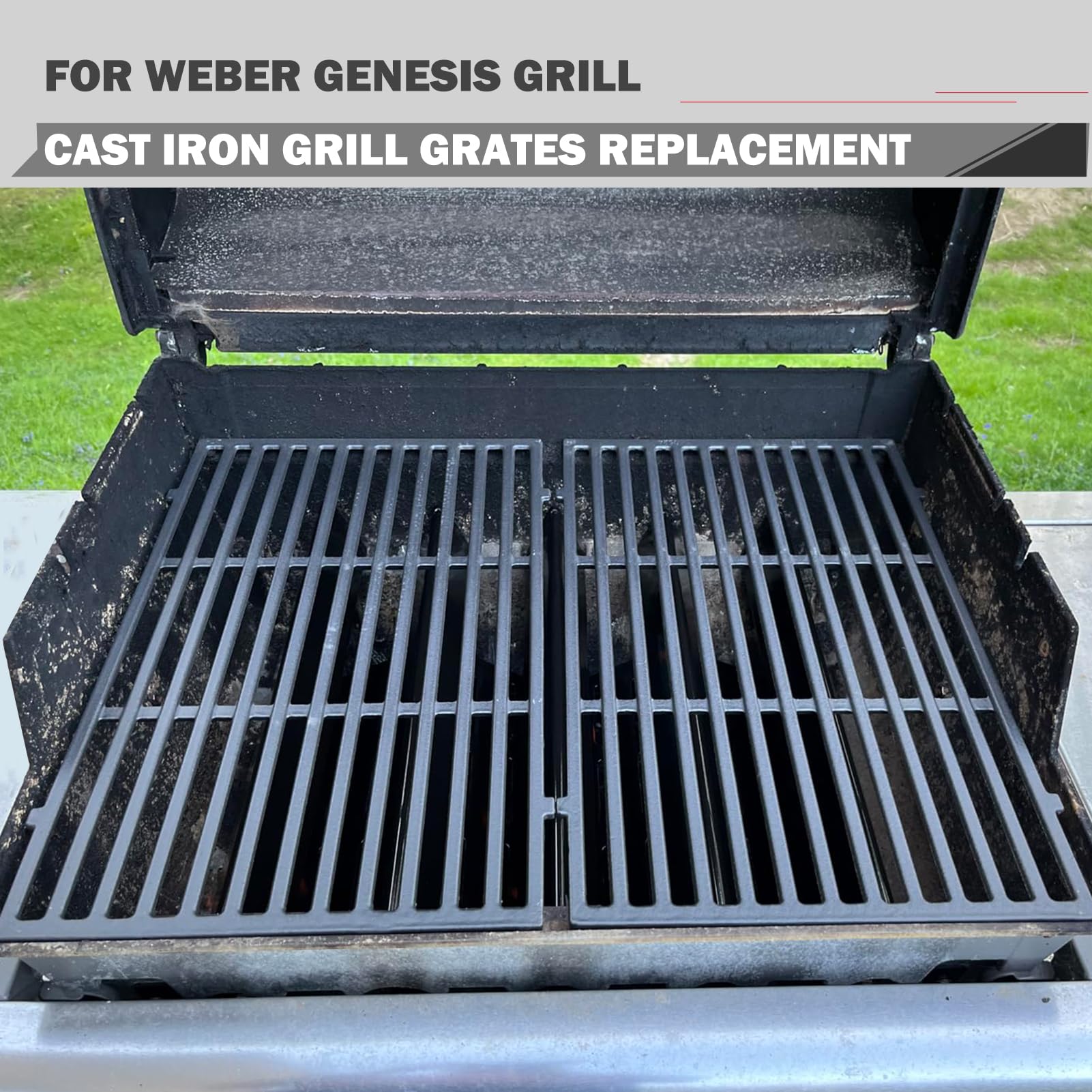 Oklagarden Genesis Grates compatible with 7524-7528 range for original-part feel.