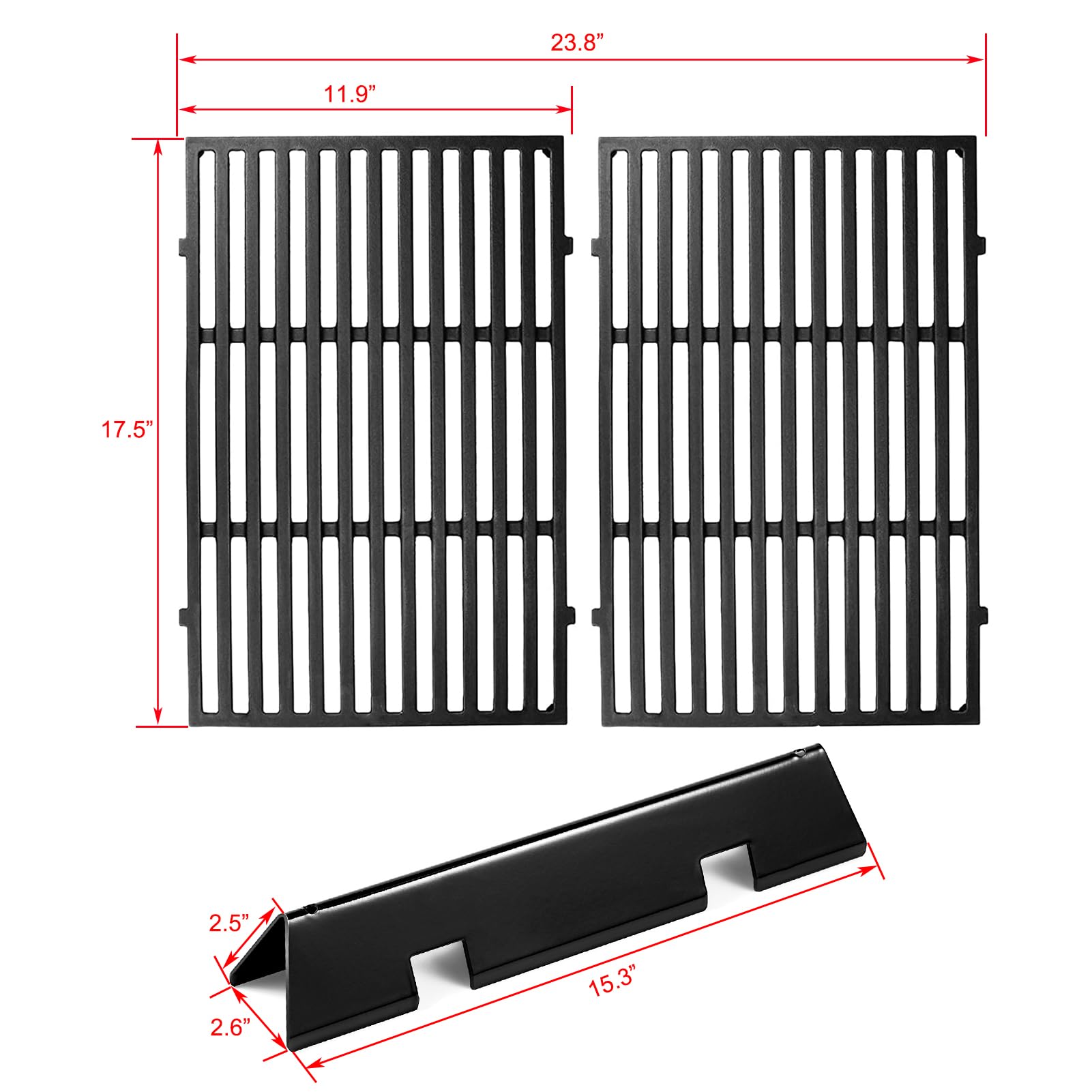 Oklagarden Spirit replacement parts pack includes bars and grates