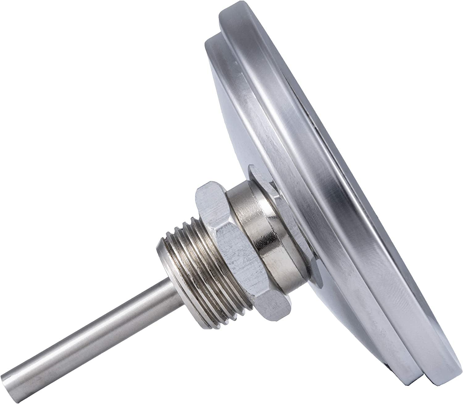 Oklahoma Joe's gauge fits 13/16-inch holes for simple installation.