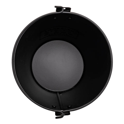 Oklahoma Joe's Drip Bucket fits with most smokers and grills for easy setup.