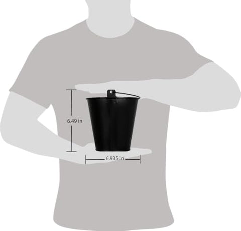 Oklahoma Joe's Drip Bucket with durable metal construction for long-lasting use.