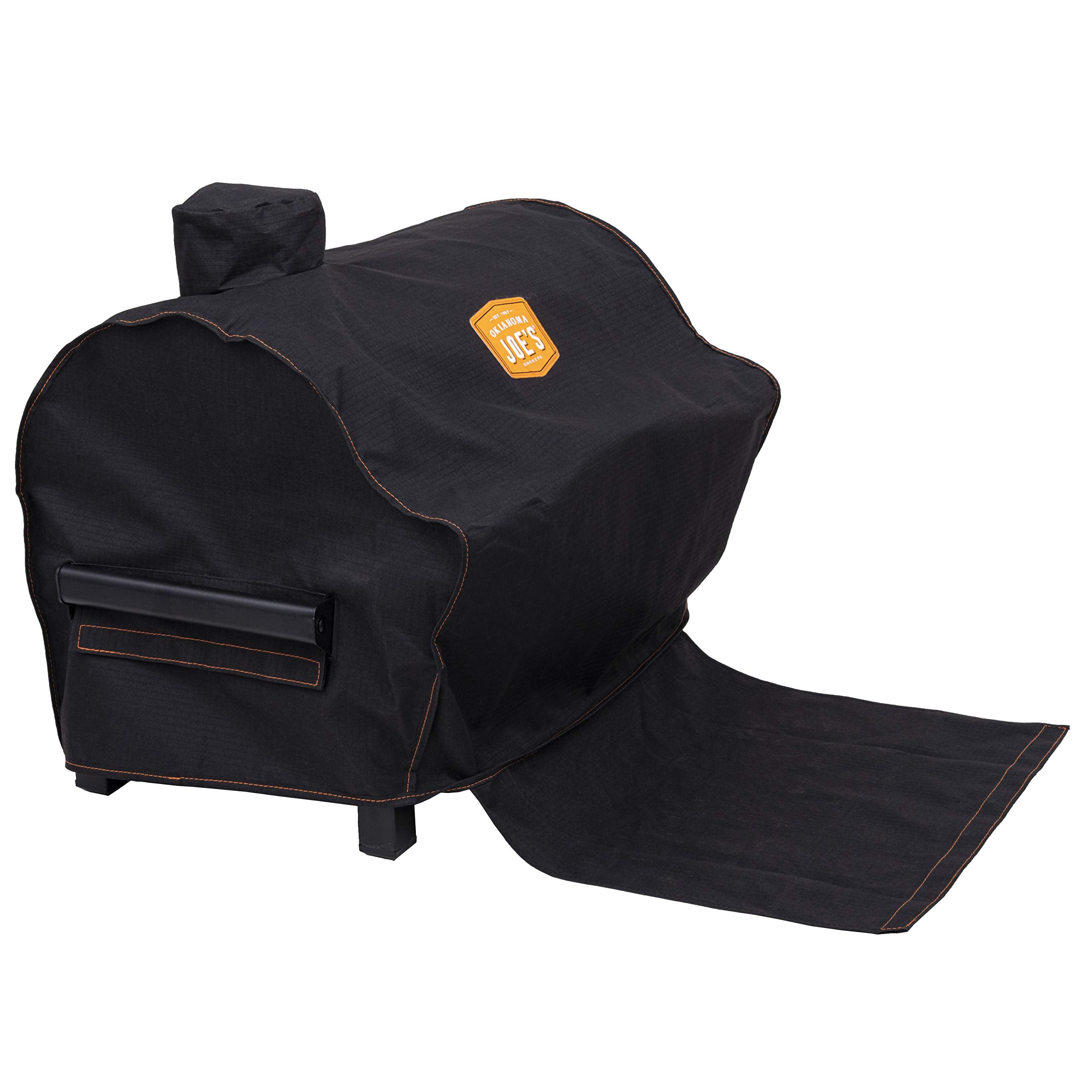 Oklahoma Joe's Rambler tabletop cover secure flap ensures full coverage