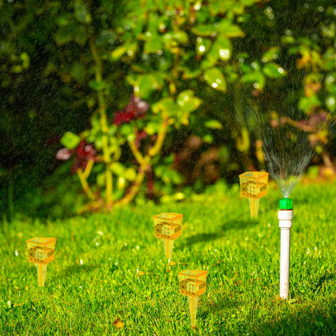 Okllen gauge provides at-a-glance rainfall data for irrigation planning
