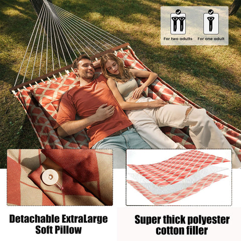 OLALACOZY heavy-duty tree-hanging design supports sturdy outdoor installation.