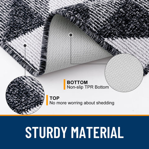 OLANLY absorbent entry mat traps dirt and moisture at the threshold.
