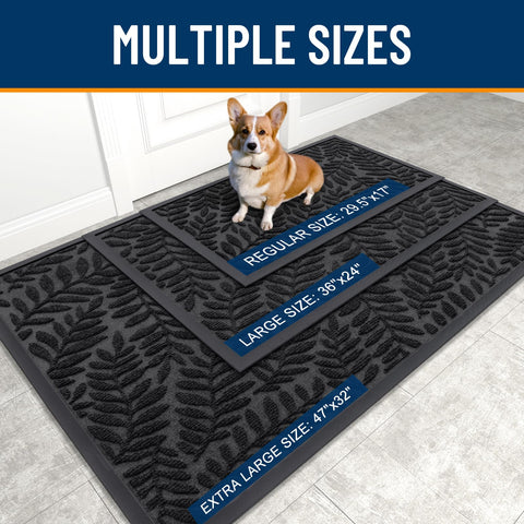 OLANLY deep grooves capture dirt and moisture, keeping interiors cleaner.