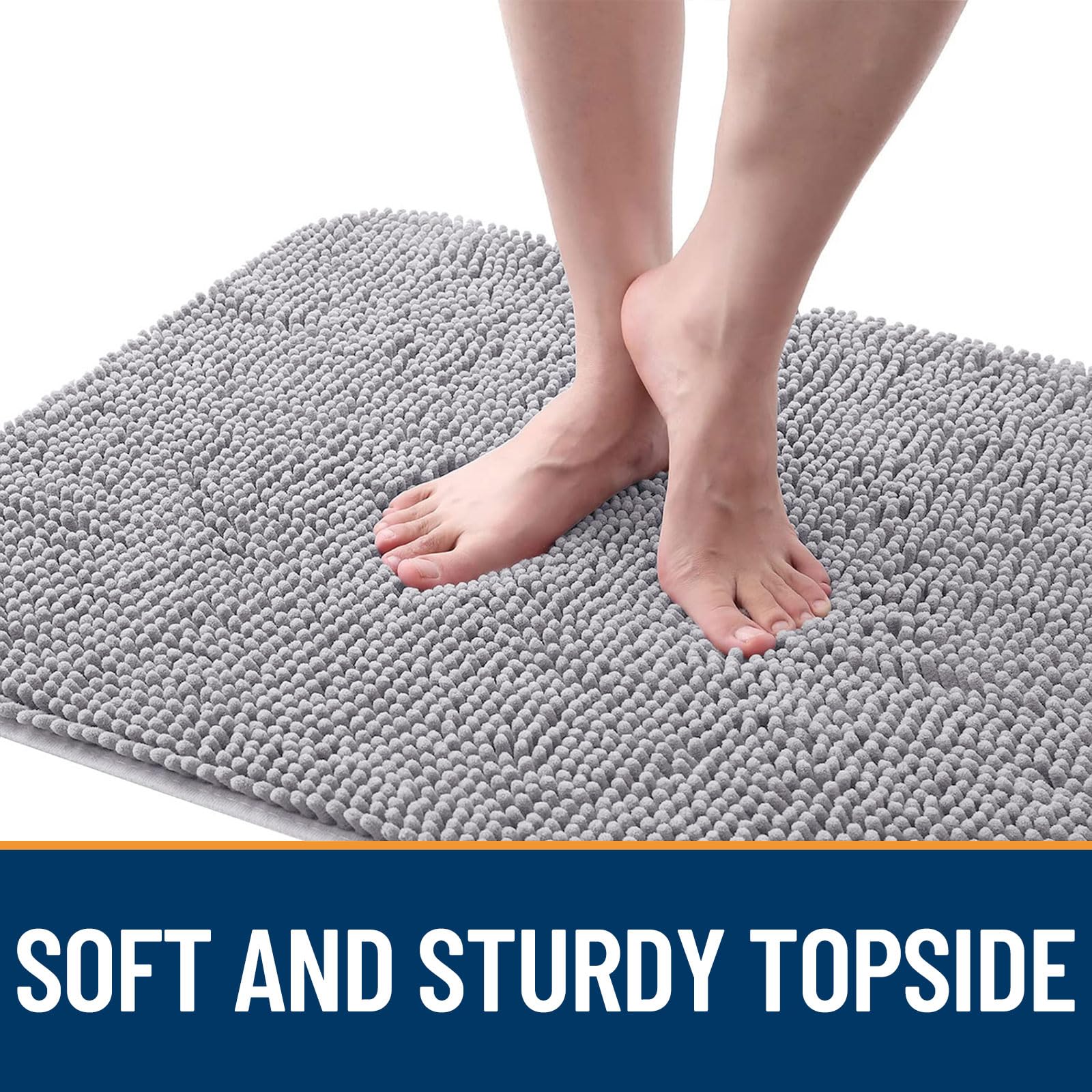 OLANLY's low-profile design fits doors easily while trapping dirt near the threshold.