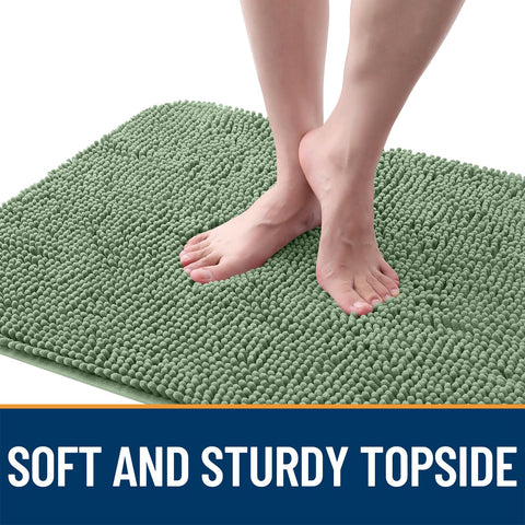 Low-profile 1-inch design fits under doors smoothly.