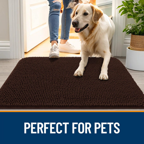 OLANLY Indoor-outdoor mat versatile for home and car use.