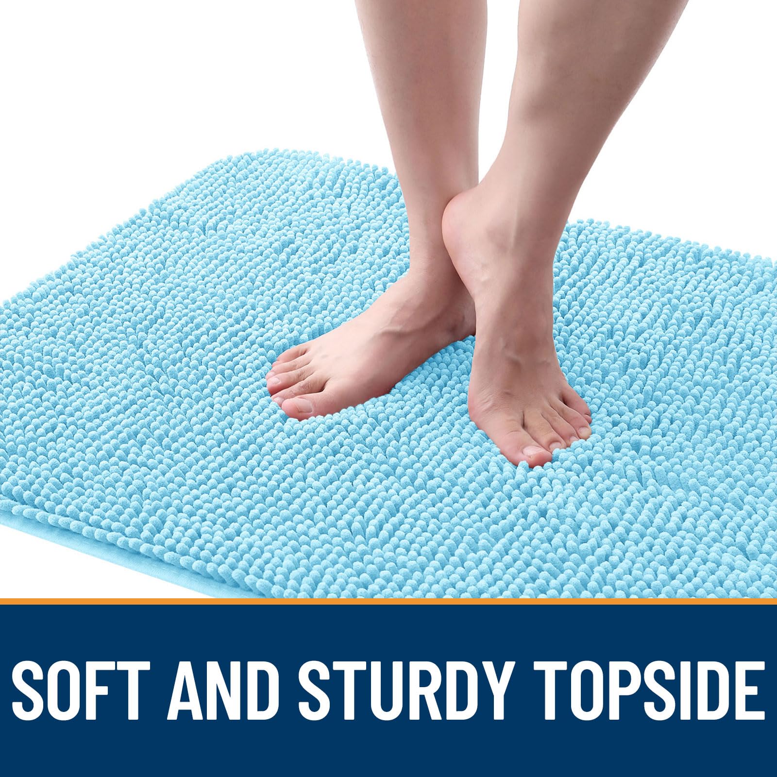 OLANLY dog door mat machine washable for easy cleaning