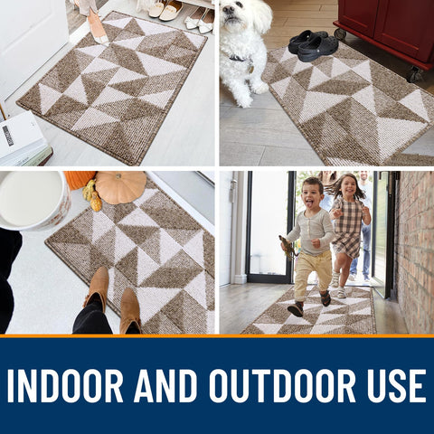 OLANLY entry mat provides durable performance for everyday use