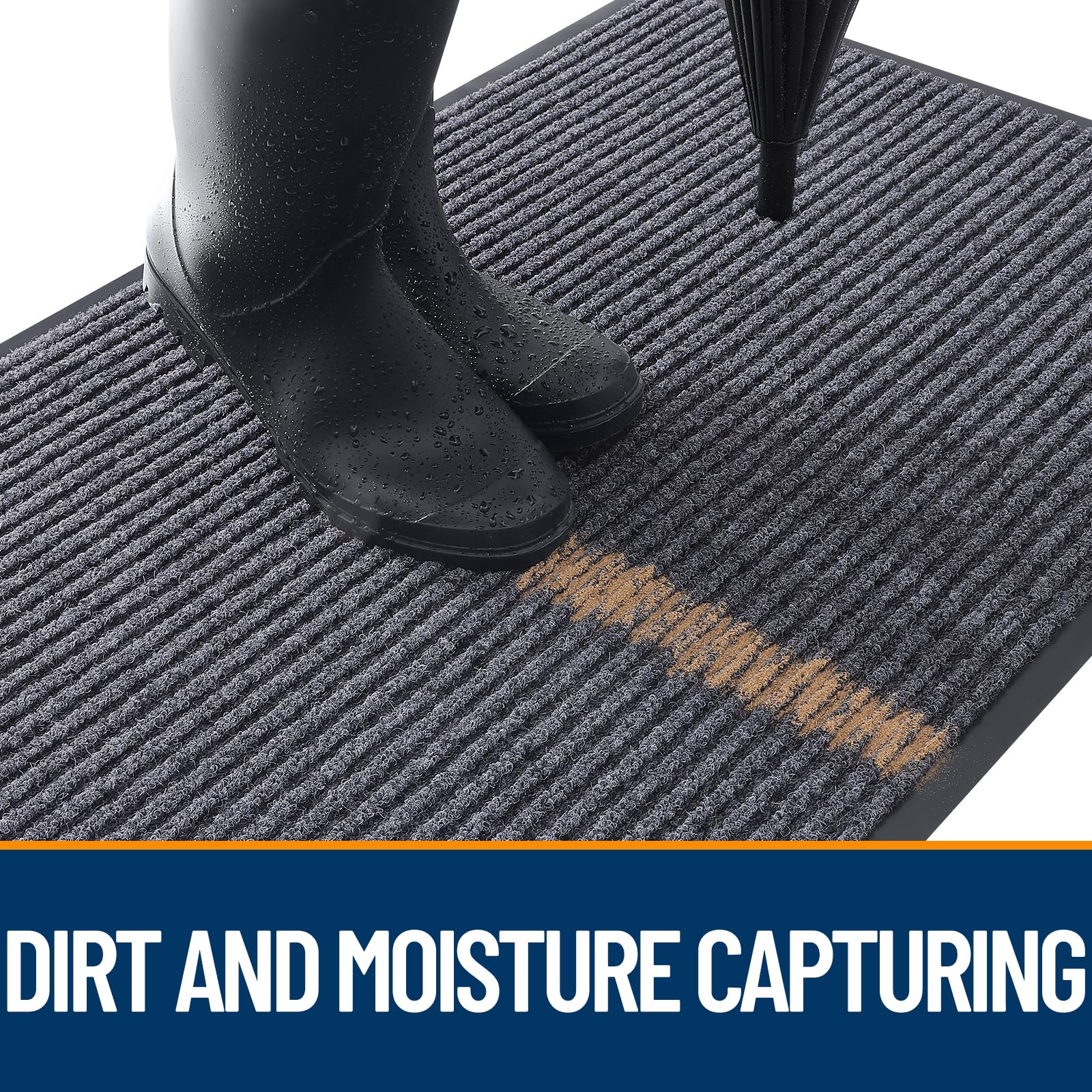 OLANLY durable polyester construction withstands high-traffic use.