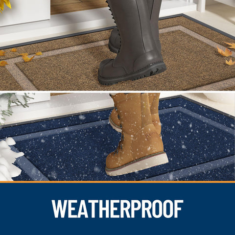 OLANLY blue 36x24 mat suitable for indoor and outdoor use