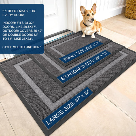 OLANLY mat features stain- and fade-resistant topside for lasting color.