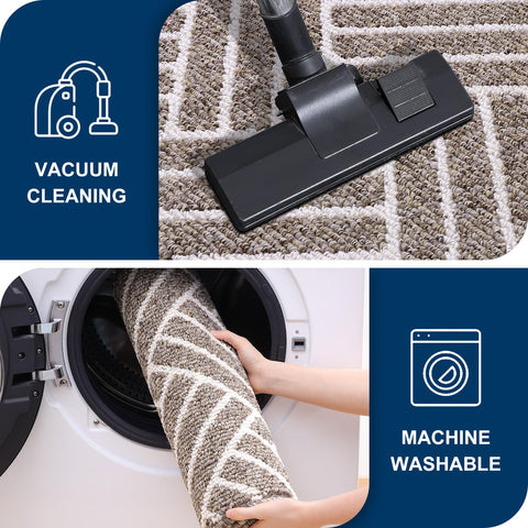 OLANLY entryway mat offers versatile use in home spaces.