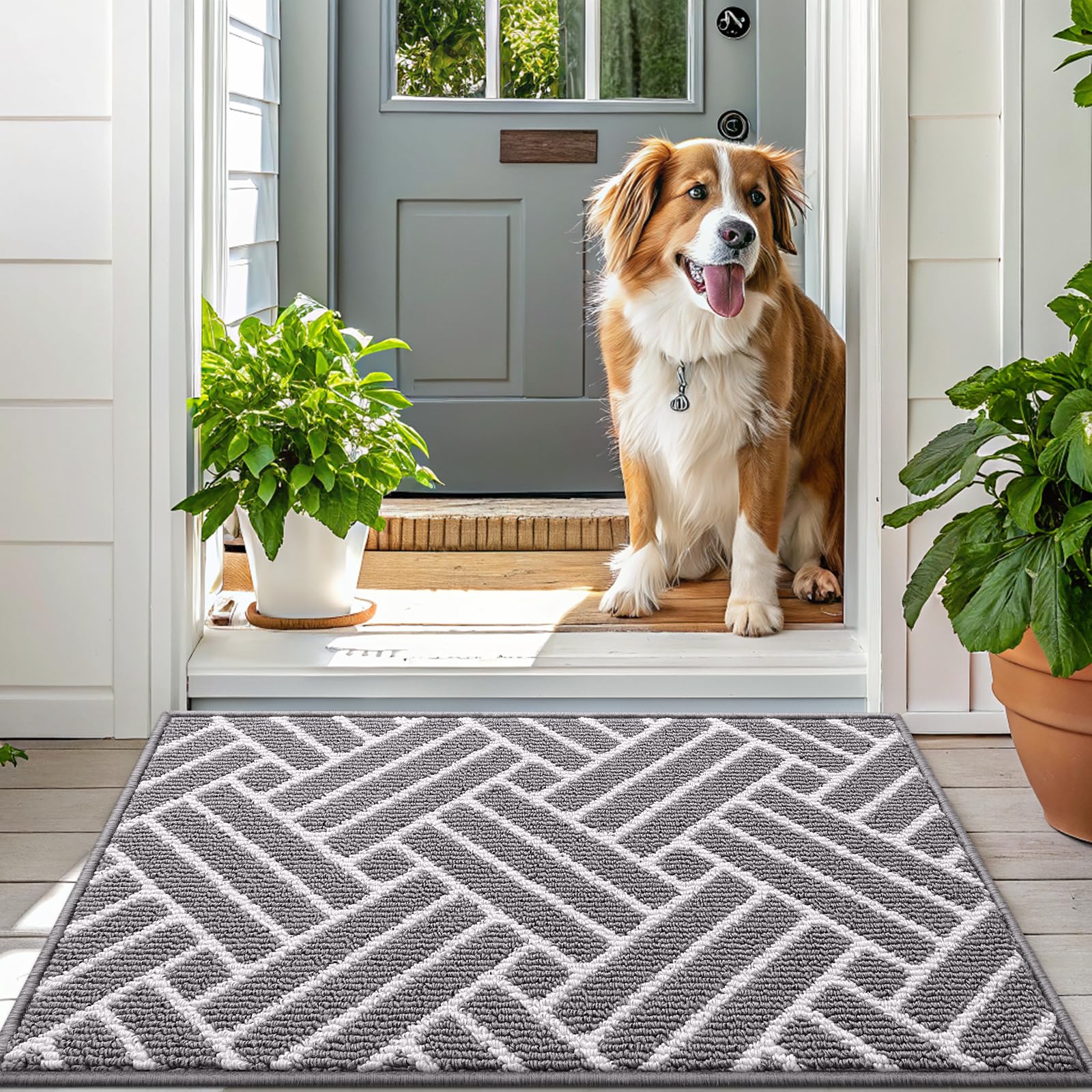 OLANLY durable mat withstands high-traffic daily use