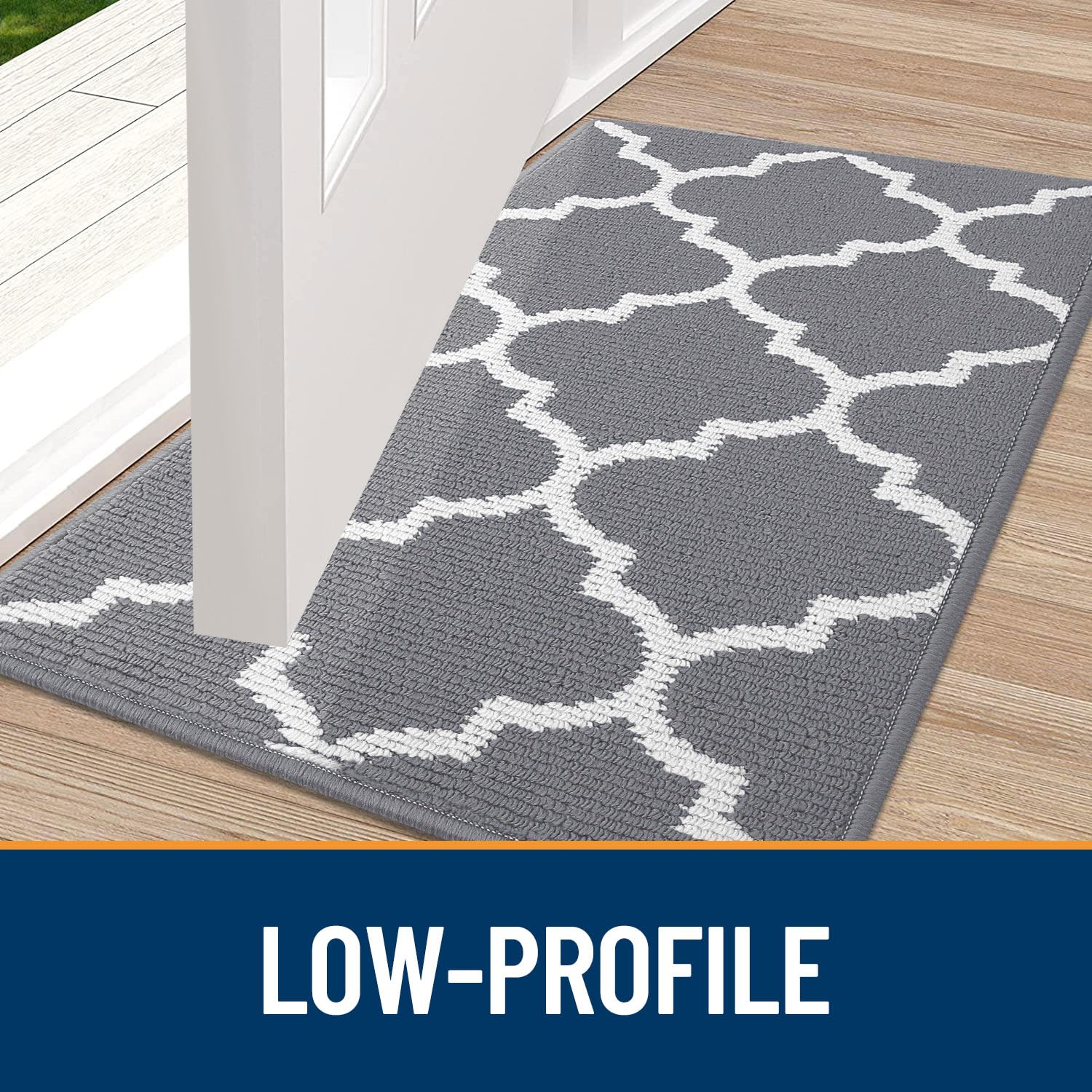 OLANLY indoor mat is washable for easy cleaning