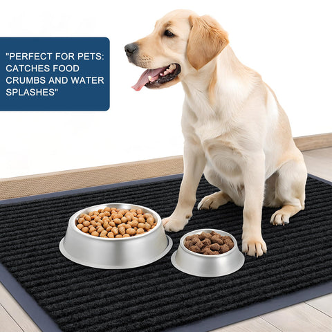 OLANLY indoor-outdoor entrance mat suitable for patios and porches.