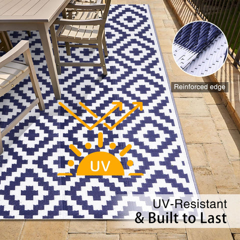 OLANLY Lightweight foldable rug, perfect for camping and picnics.