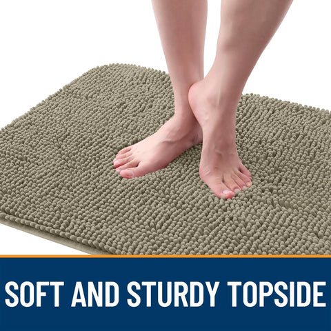 OLANLY low-profile 1-inch mat fits under doors