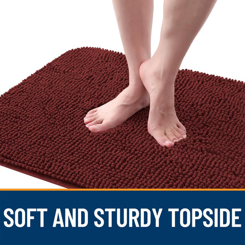 OLANLY low-profile-doormat; slim design fits doors and keeps interiors sleek.