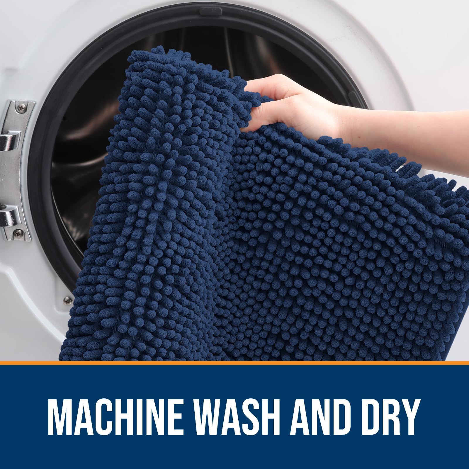 OLANLY machine-washable for easy cleaning and quick dry
