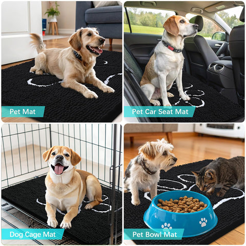 OLANLY versatile mat for indoors, crates, car, and entryways