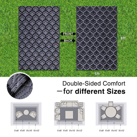 OLANLY interlacing pattern close-up highlights the durable woven texture for outdoor spaces.