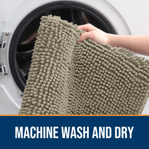 OLANLY washable doormat easy care for fast refresh after muddy sessions.