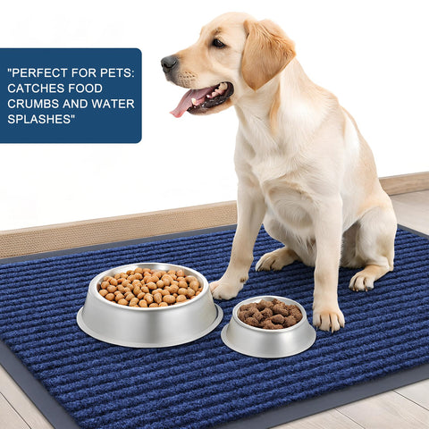 OLANLY waterproof front-door mat withstands outdoor to indoor transitions