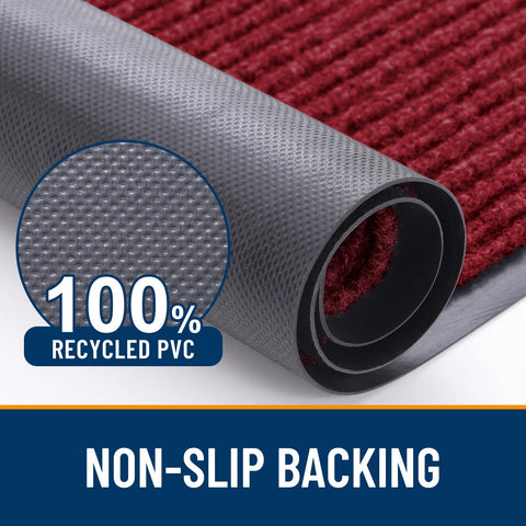 OLANLY waterproof mat suitable for indoor and outdoor use, protects floors.