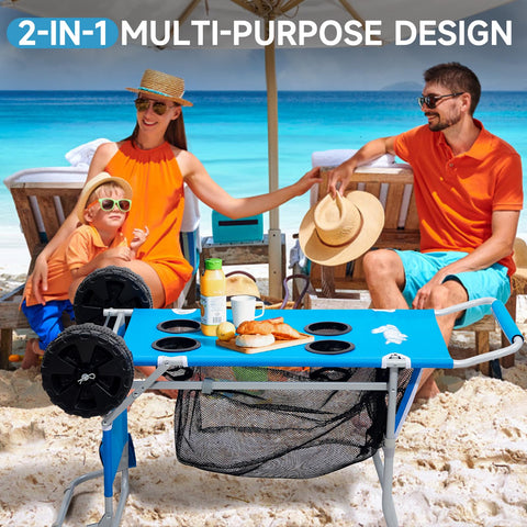 Old Bahama Bay mesh storage panel organizing beach gear