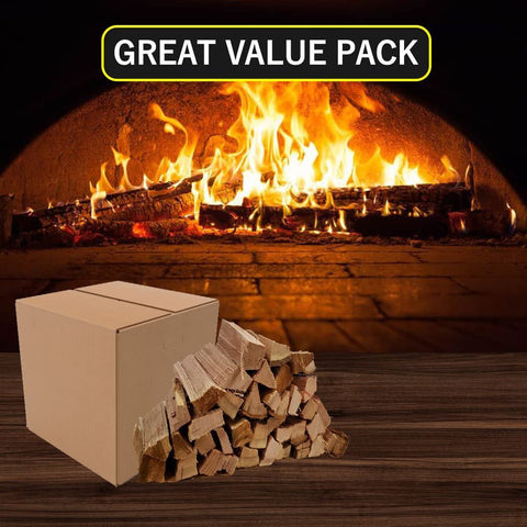 Old Potters logs compatible with Solo Stove Mesa XL for easy outdoor cooking.