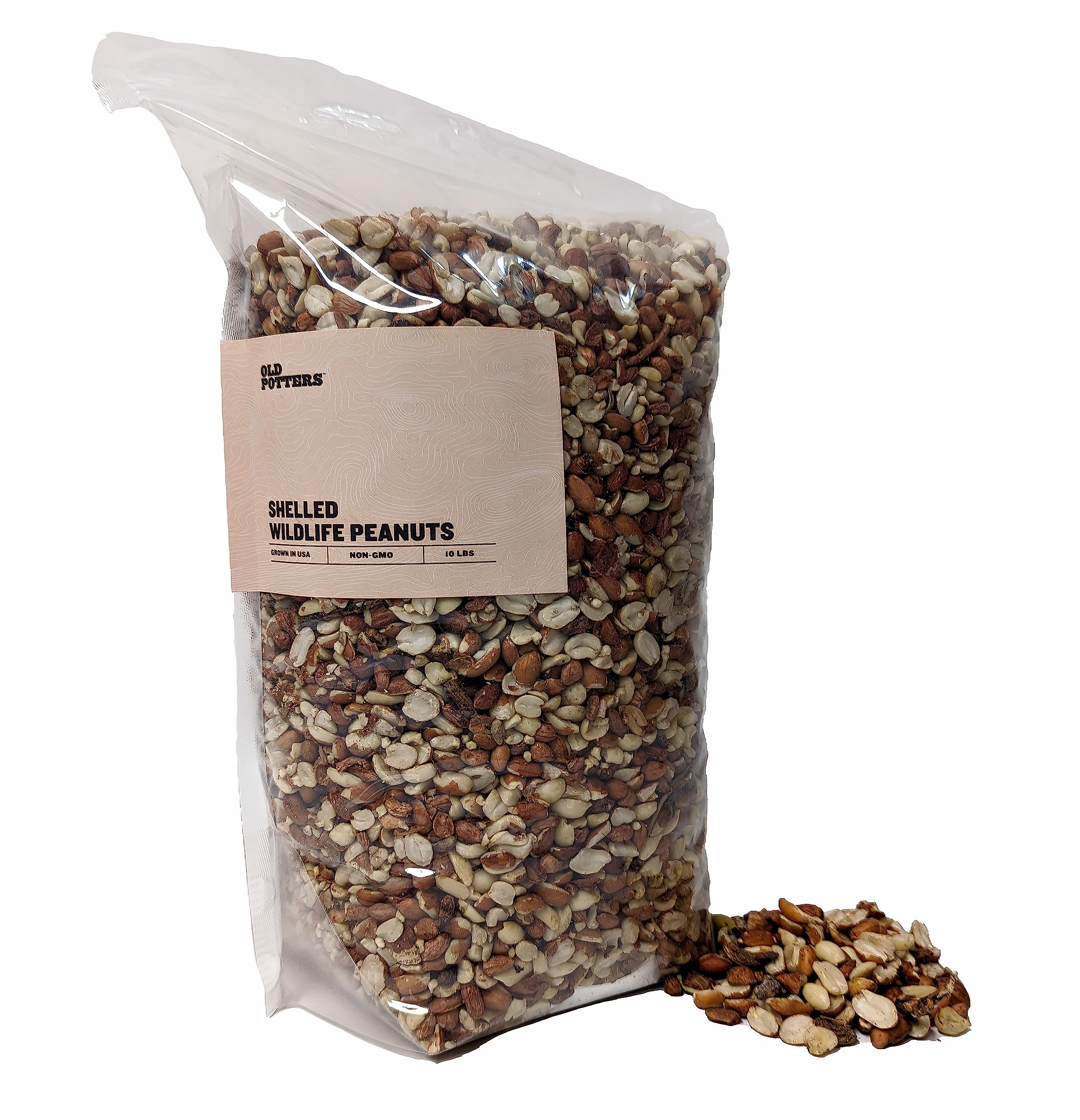 Old Potters 10 lb bag ready for backyard feeding and storage