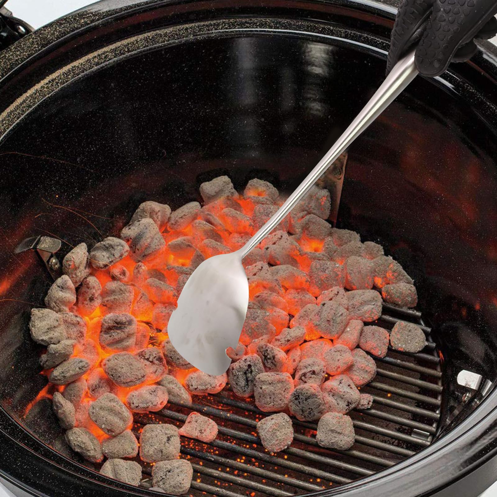 OLIGAI rake suits grills, fireplaces, stoves, smokers, and kamado grills