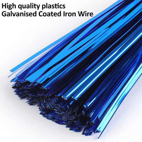 Oligei red 4-inch twist ties keep bread bags neatly closed