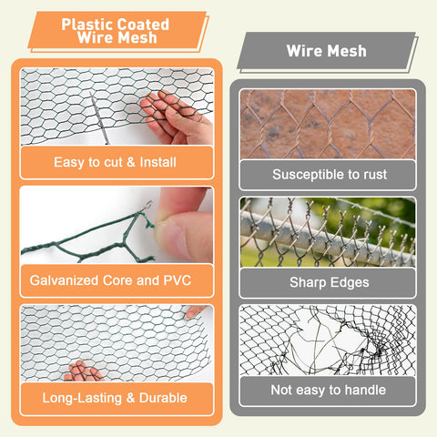 Oligei flexible green wire mesh folds easily for custom shapes and stable layouts