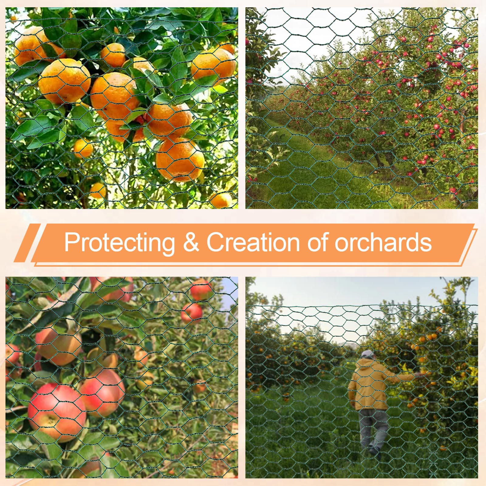 Oligei green fencing mesh protecting gardens and poultry with reliable barrier strength