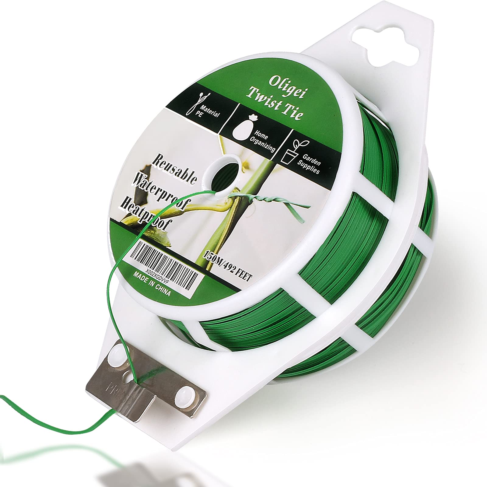 Oligei Green Garden Wire overview with rust-resistant coating for versatile use